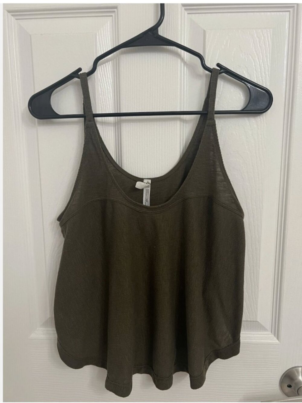 Free People Olive Swing Tank Size XS - Pre-Owned - Excellent Condition
